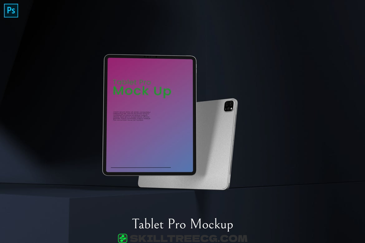 Tablet Device Mockup（085816）-技能树